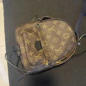 Like new mini LV book bag